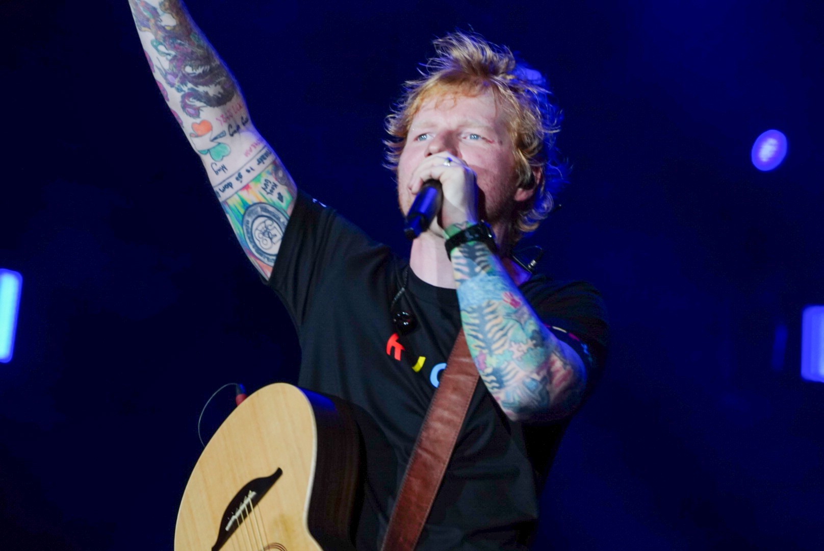 Solidariedade à Palestina abala turnê de Ed Sheeran e cancela shows no Brasil
