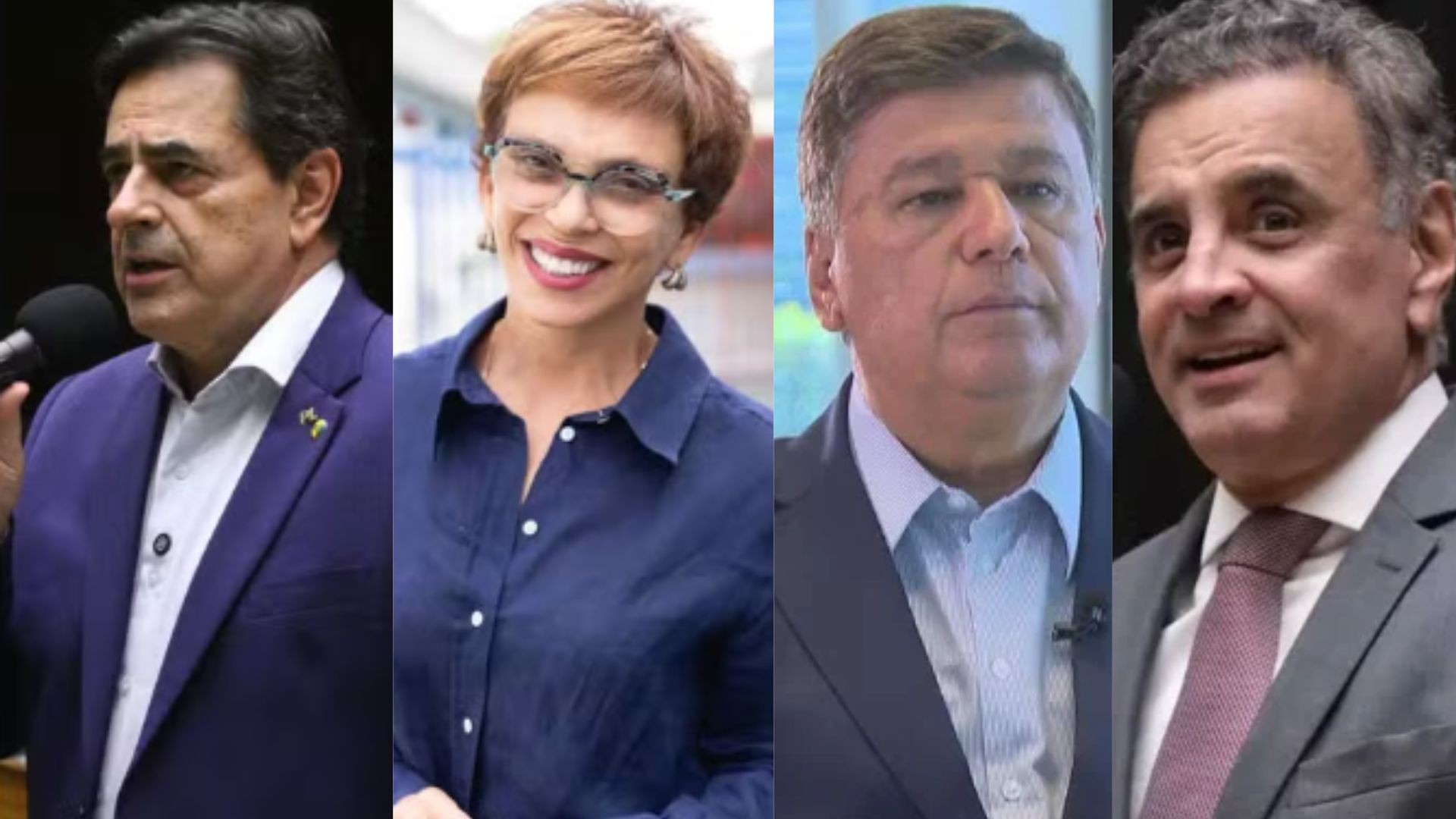 Dispute serrée au Sénat du MG : Sávio, Marília, Viana et Aécio à égalité dans un nouveau sondage