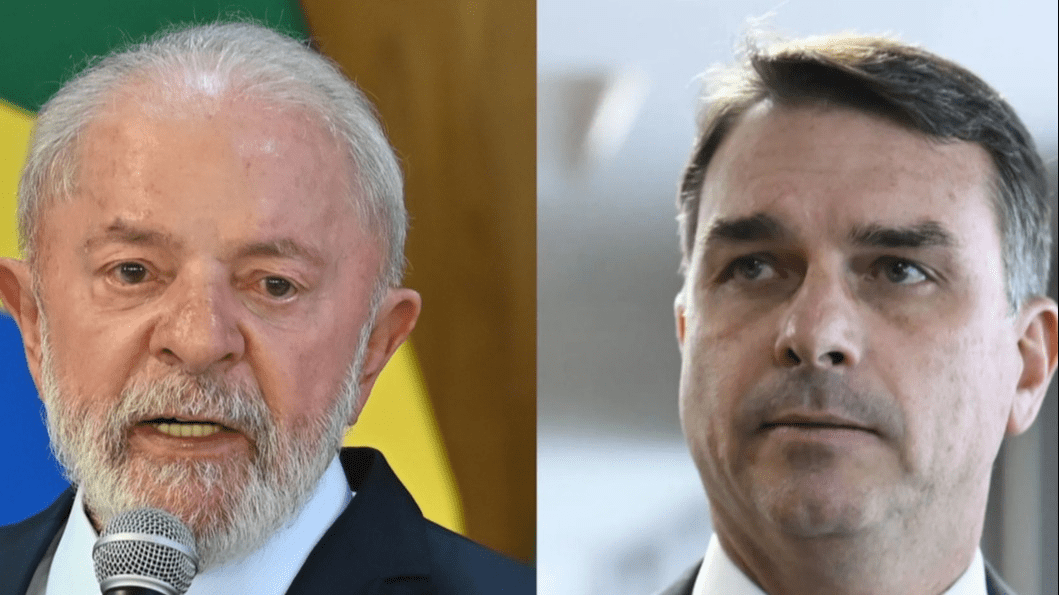 Datafolha: Lula stands at 46% and Flávio Bolsonaro at 44% in a runoff simulation; the difference is within the margin of error