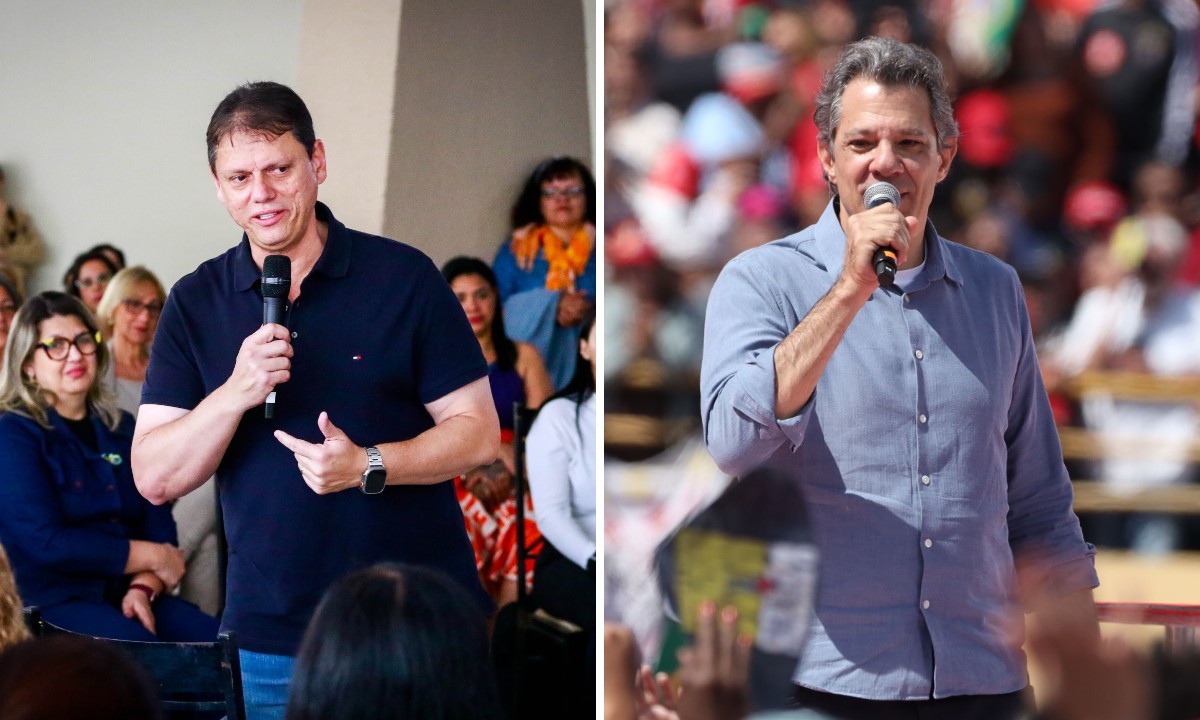 Course au gouvernement de SP : Quaest montre Tarcísio en tête et Haddad en deuxième position